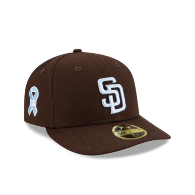 San Diego Padres Gorra | New Era MLB Father's Day Low Profile 59fifty Fitted Cap Mexico - Azules